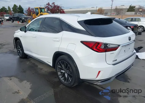 2018 Lexus Rx 450H F Sport from USA, damaged, VIN 2T2BGMCA2JC021760
